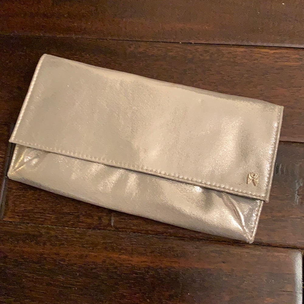 Victoria’s Secret Gold Flat Iron Pouch and Clip (NO flat iron….bag only)